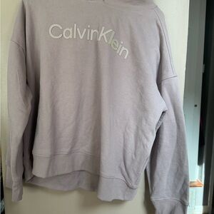 Calvin Klein Purple Crew Neck Sweater